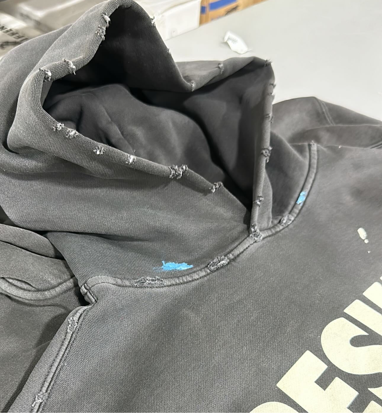 90’s Vintage GunMetal Grey Results Hoodie